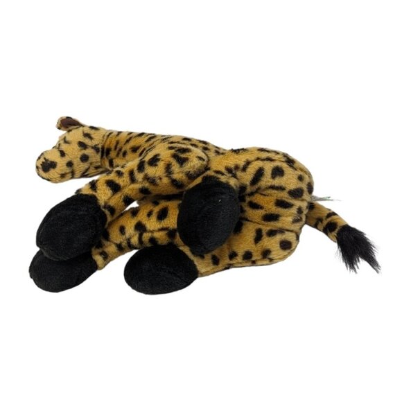 Rainforest Cafe Yellow Black Spotted Giraffe Plush Stuffed Animal Soft Toy 14" - Picture 9 of 9